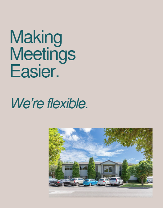 Making Meetings Easier - we’re flexible